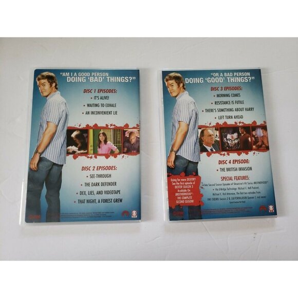 Dexter: The Second Season (DVD, 2007) - Picture 4 of 6